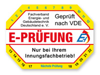 E-Prüfung durch den geprüften Fachhändler